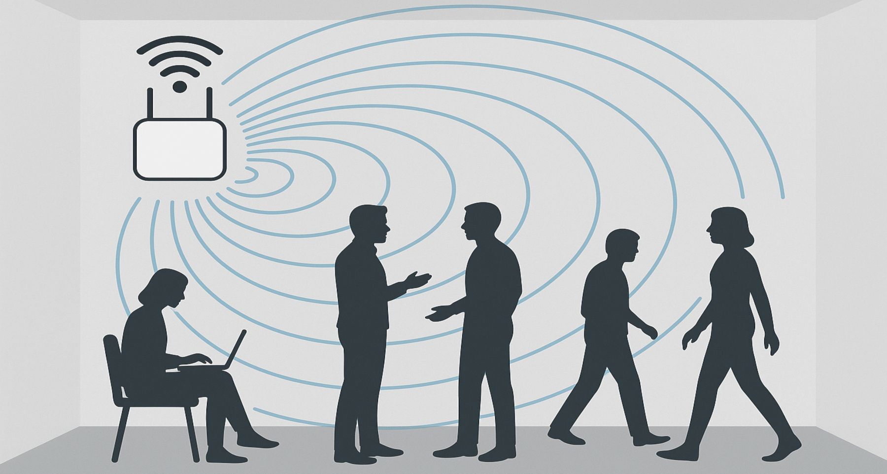 WhoFi - Neue KI kann Personen nur per WLAN-Signal identifizieren