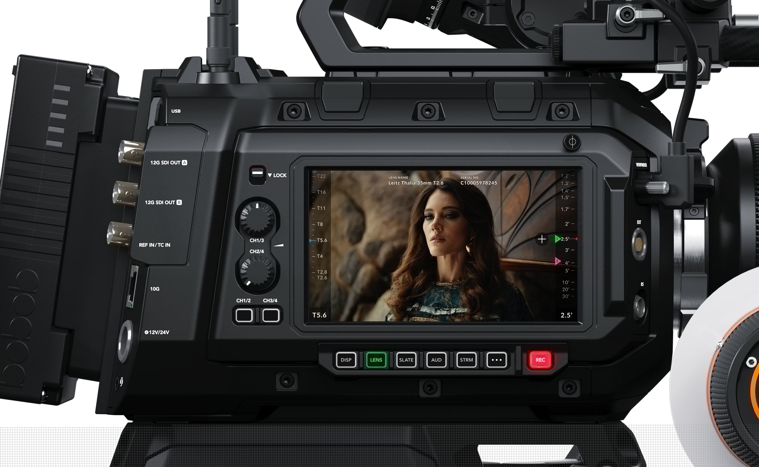 Die neue Cine-Macht Blackmagic Ursa Cine 12K in der Praxis: High-End Cine Kamera mit herausragenden Fhigkeiten : Asssitenzmonitor