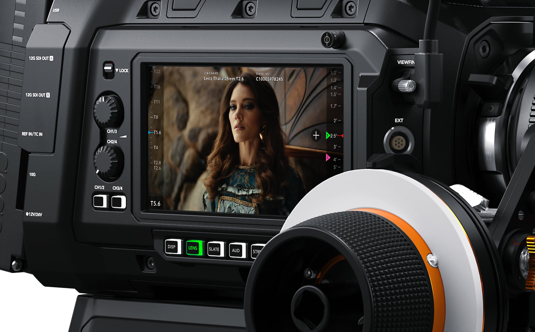 Die neue Cine-Macht Blackmagic Ursa Cine 12K in der Praxis: High-End Cine Kamera mit herausragenden Fhigkeiten : Asssitenzmonitor1