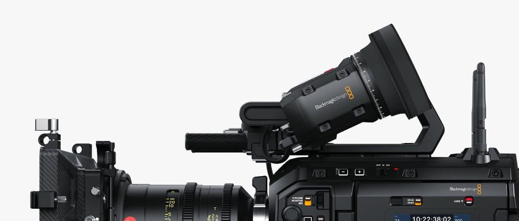 Die neue Cine-Macht Blackmagic Ursa Cine 12K in der Praxis: High-End Cine Kamera mit herausragenden Fähigkeiten : CineEVF 2