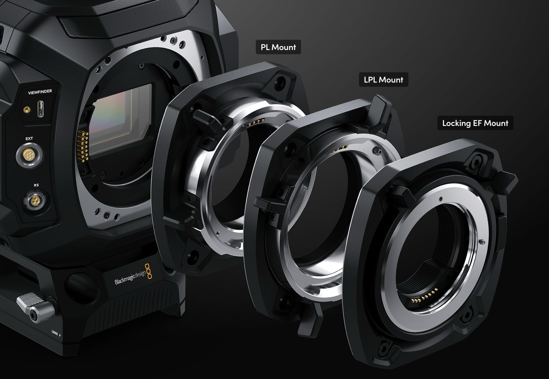Die neue Cine-Macht Blackmagic Ursa Cine 12K in der Praxis: High-End Cine Kamera mit herausragenden Fähigkeiten : UrsaMounts
