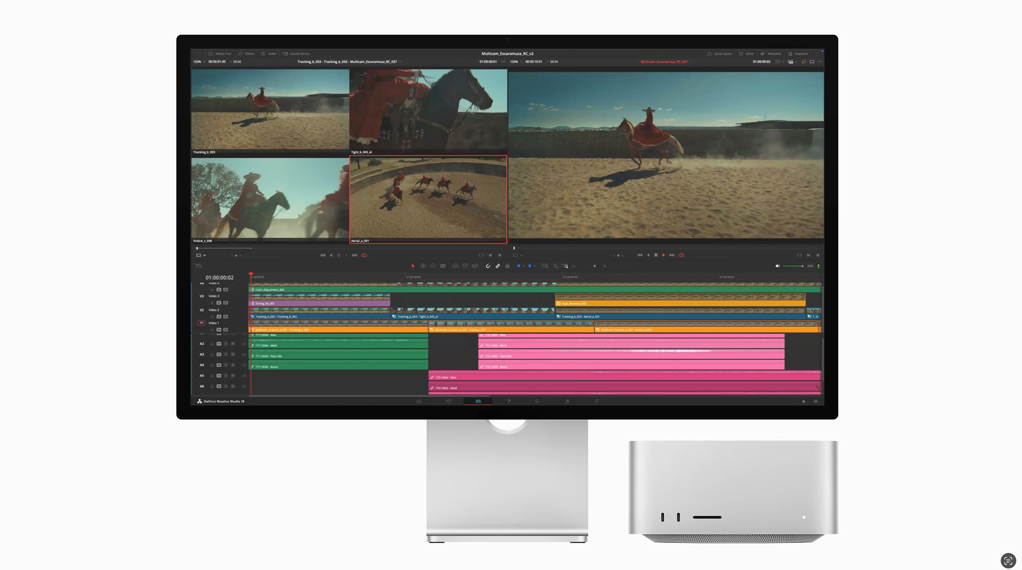 Apple Mac Studio mit M3 Ultra im 4K-12K Performancetest mit ARRI, Sony, Canon, Blackmagic ...