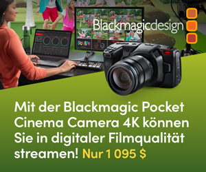 Blackmagic Pocket Cinema Camera 4K