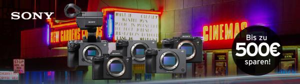 Aktion Image Sony Frhlings-Sofortrabatt fr Pro-Kameras