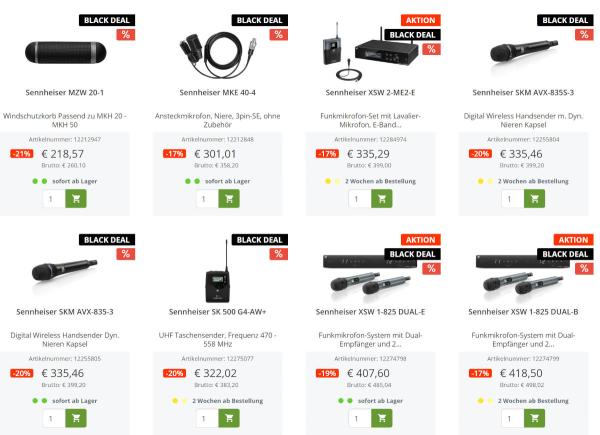 Action Image Sennheiser Black Friday