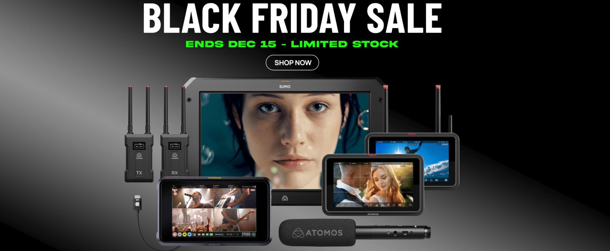 Aktion Image Atomos Black Friday