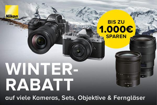 Promotion Image Nikon Winter Instant Discount