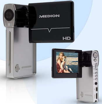 News : New low cost HD-Cam at Medion P47002