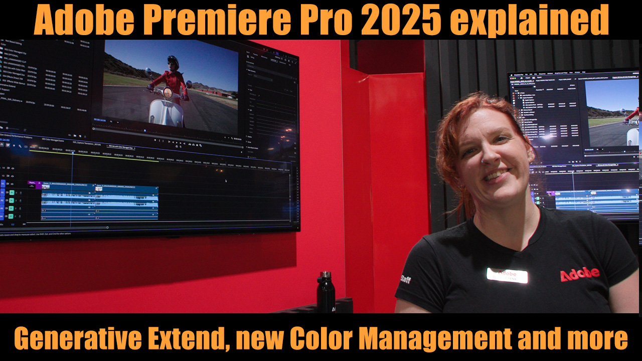Adobe Premiere Pro 2025 explained: Generative Extend, new Color Management and more
