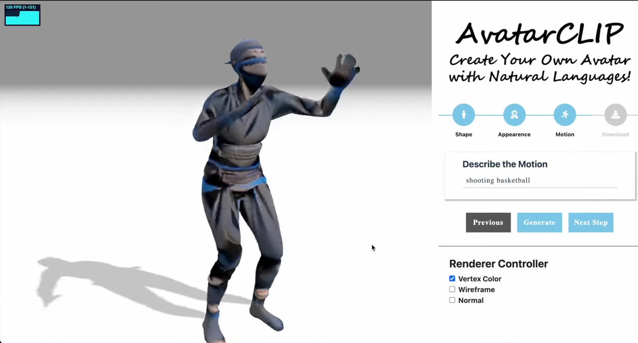 AvatarCLIP: New AI generates and animates 3D avatars by text description