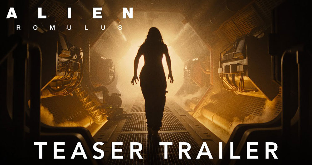 Alien: Romulus - teaser trailer online - produced by Ridley Scott and filmed on Alexa 35