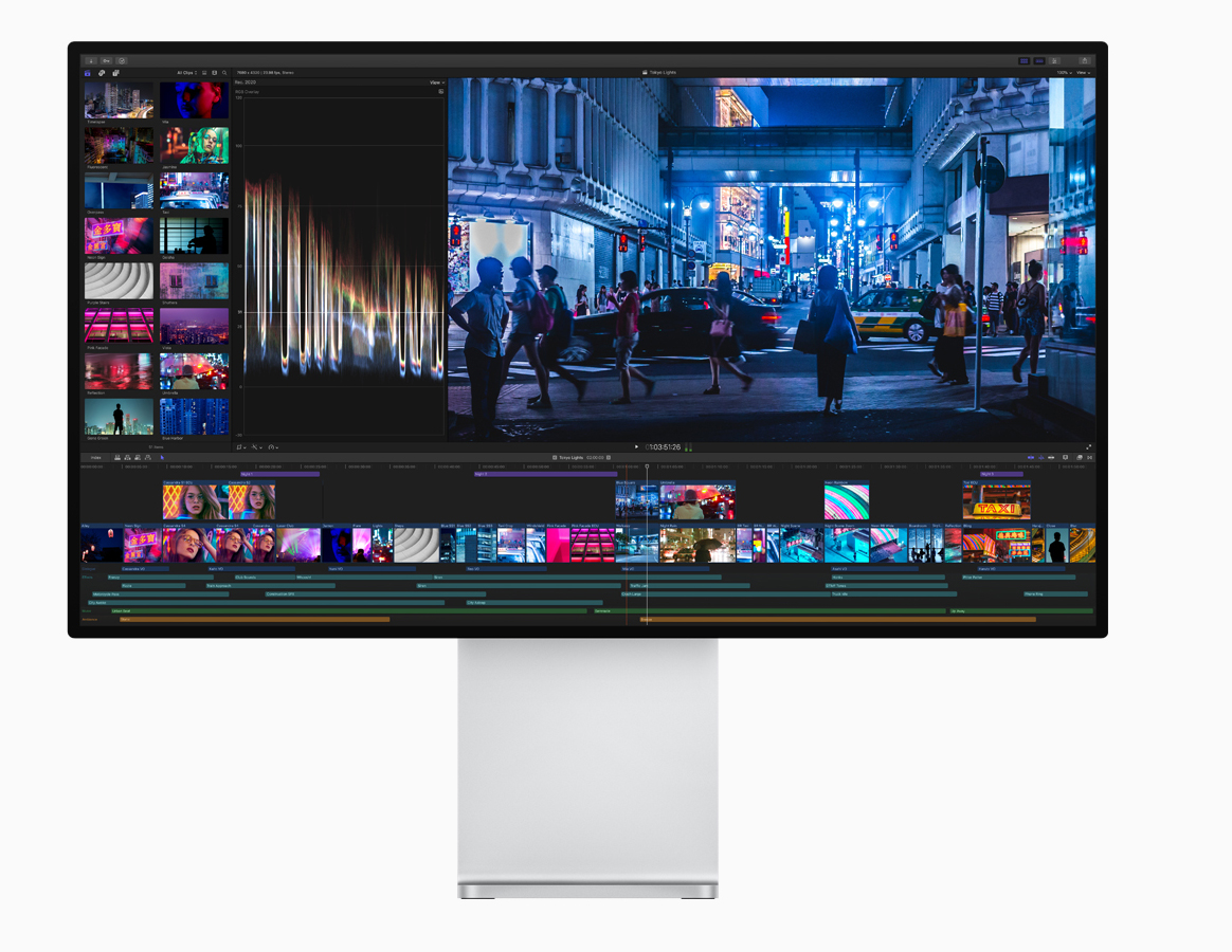 Apple Pro Display XDR - 10 Bit-HDR 6K-Display mit konstanten 1.000 Nits