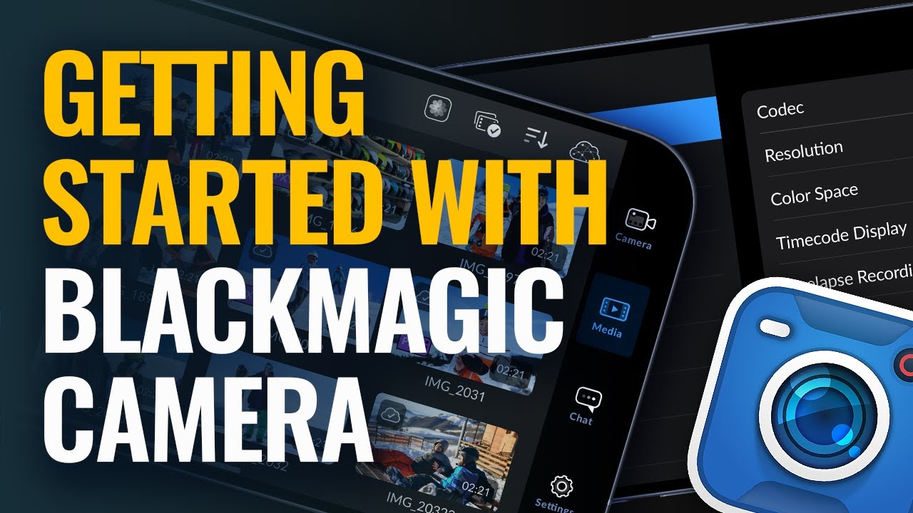 New tutorial clips from Blackmagic Design: Getting started with the Camera App and Filesync with BM Cloud