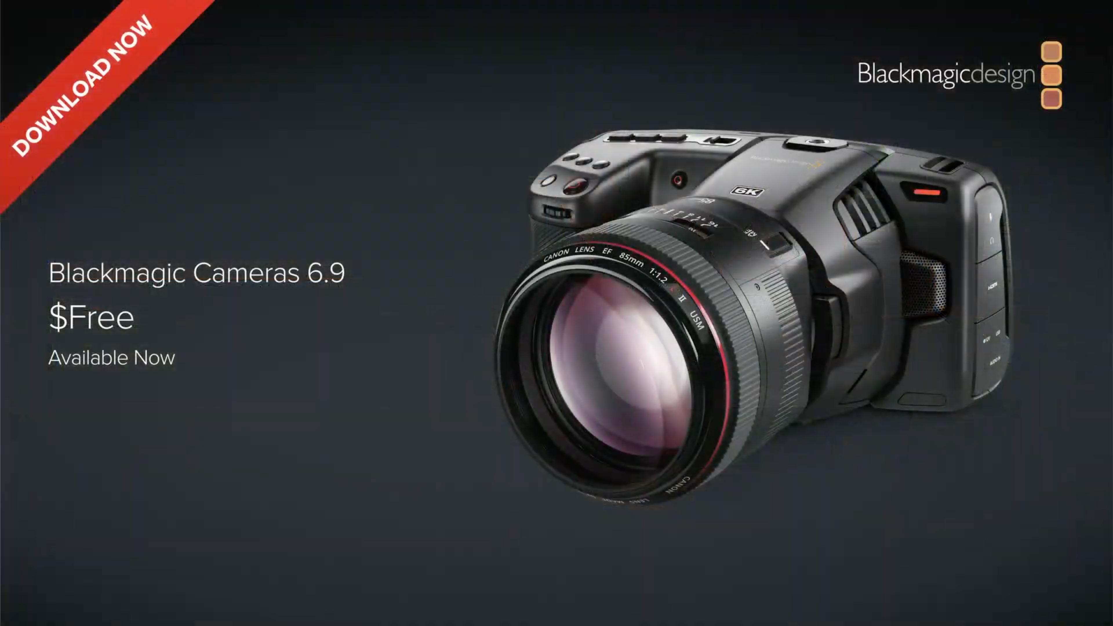 Slashcam News : Blackmagic Camera 6.9 update turns Pocket Cinema Camera