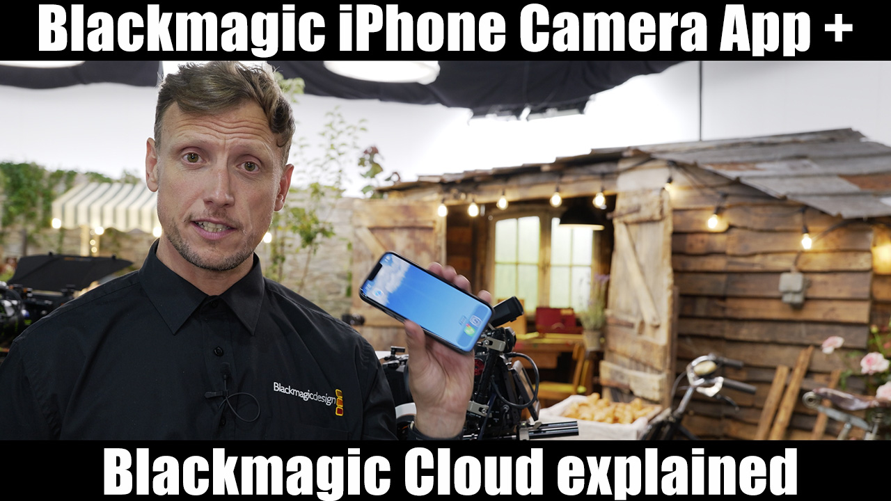 Interview: Blackmagic iPhone Camera App and Cloud explained