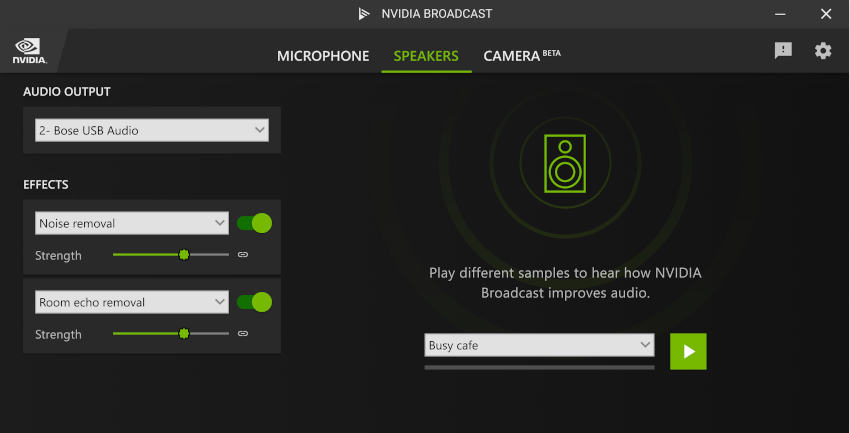 Nvidia Broadcast App 1.3: Better live streaming and video conferencing via AI