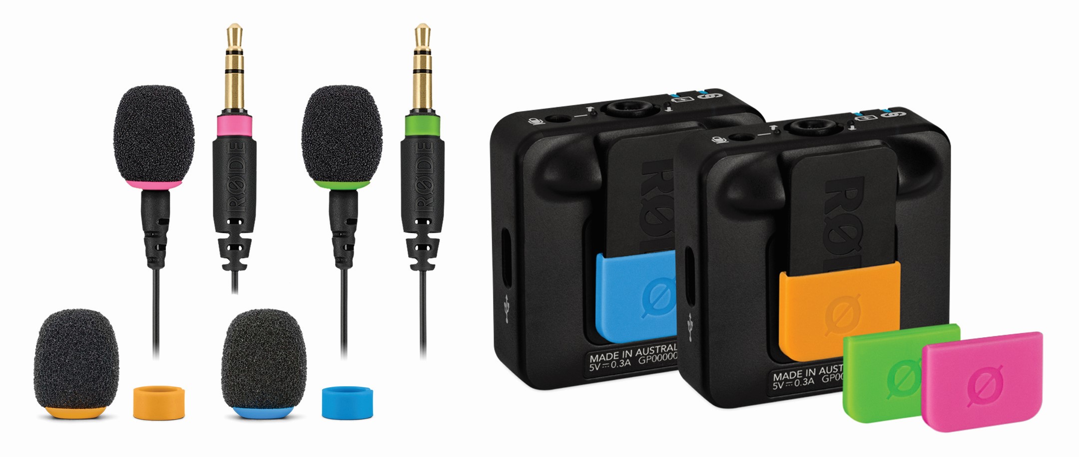 RØDE launches new accessories for Wireless GO, GO II and the Lavalier GO microphone