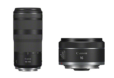 Canon RF 16mm F2.8 STM and RF 100-400mm F5.6-8 IS USM unveiled