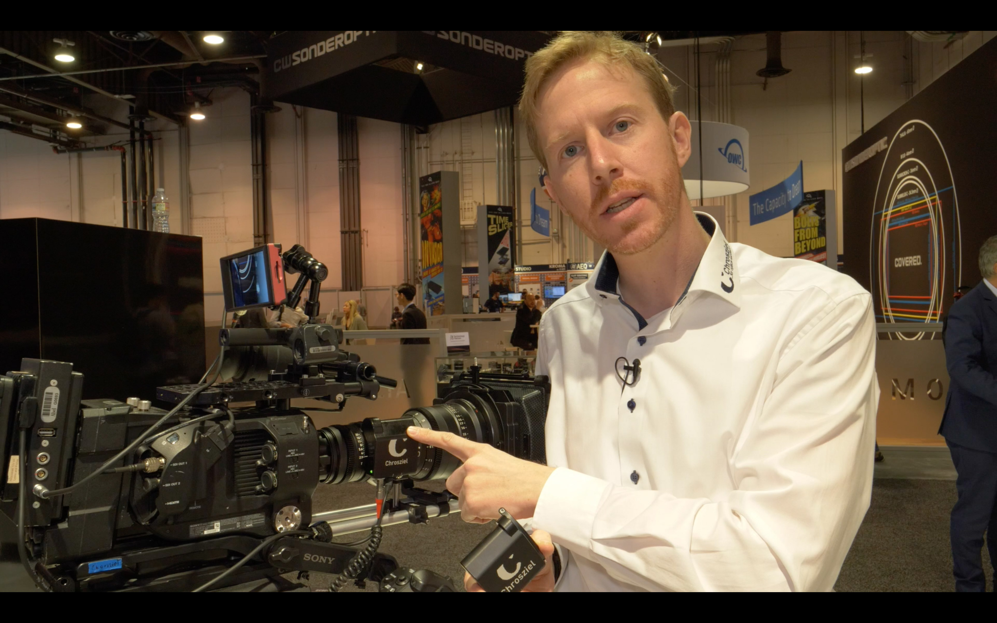 Videoniterview: Chrosziel Servo Zoom for Zeiss LWZ.3 incl. Smartgrip Support // NAB 2018