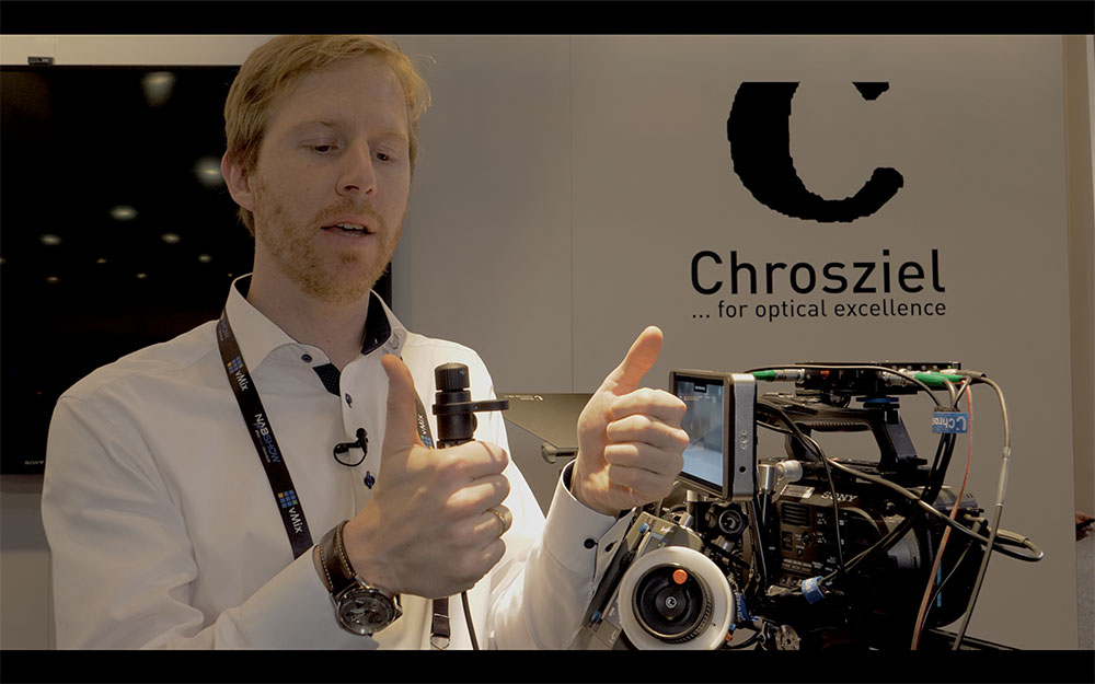 Messevideo: Universal Focus Thumbwheel of Chrosziel // NAB 2017