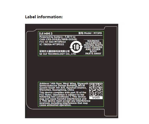 DJI-Mini-3-Label