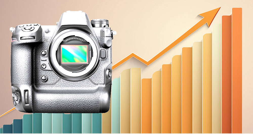 The market for digital cameras is growing for the first time in 13 years