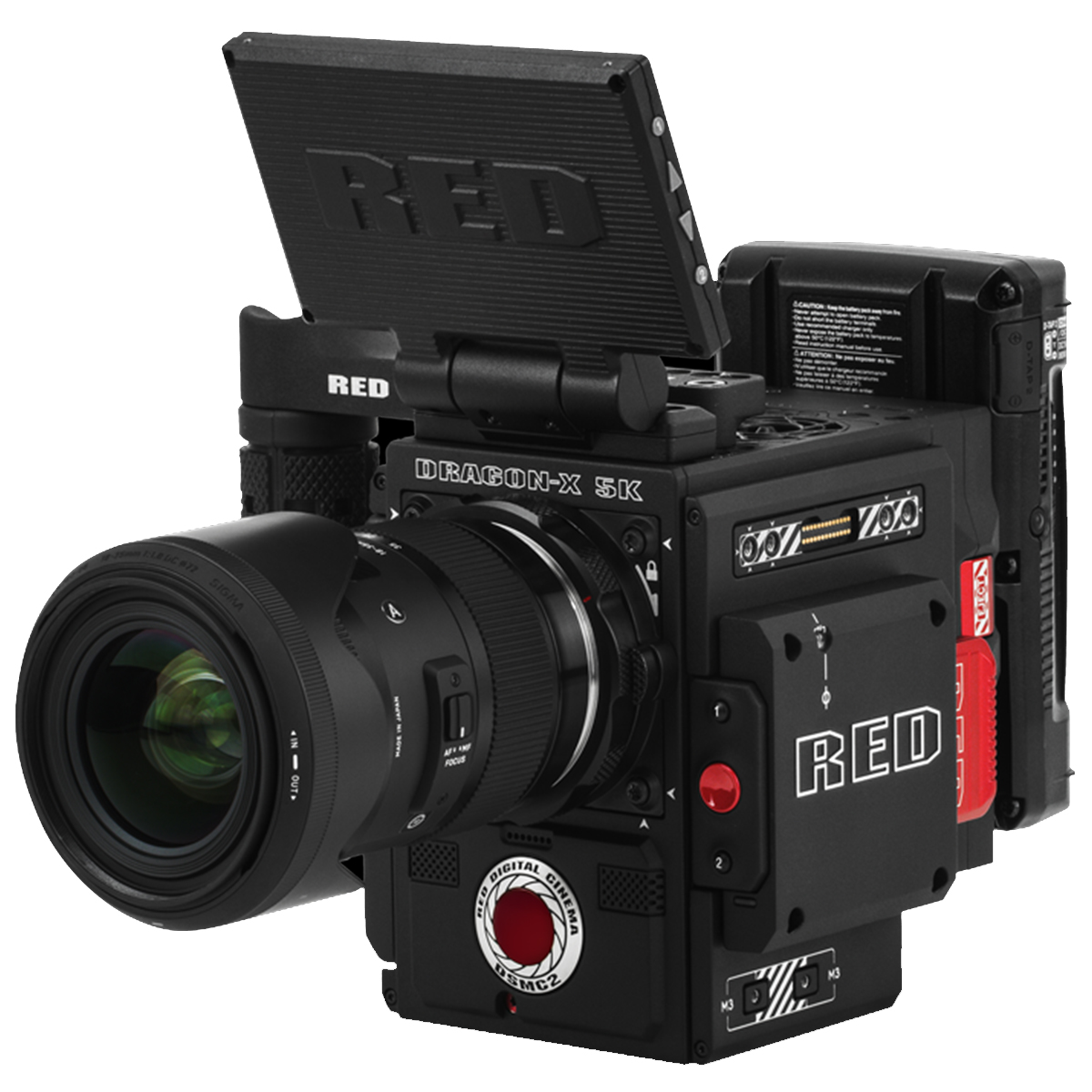 Neues S35 RED DRAGONX Brain, Camera Kit und Production Module