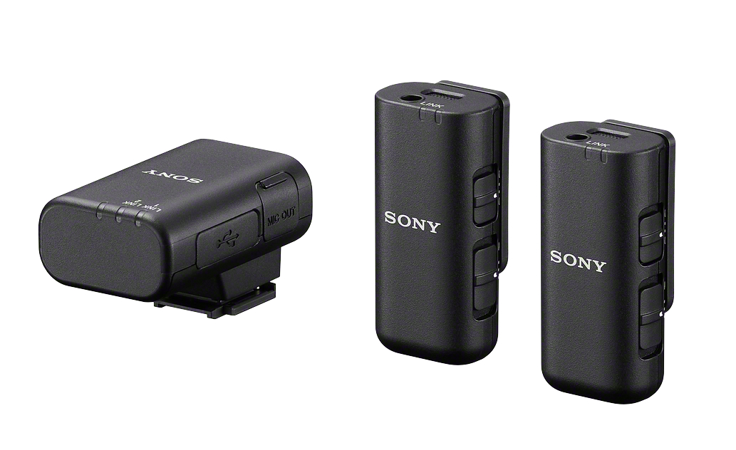 New wireless microphones from Sony - ECM-W3 and ECM-W3S 