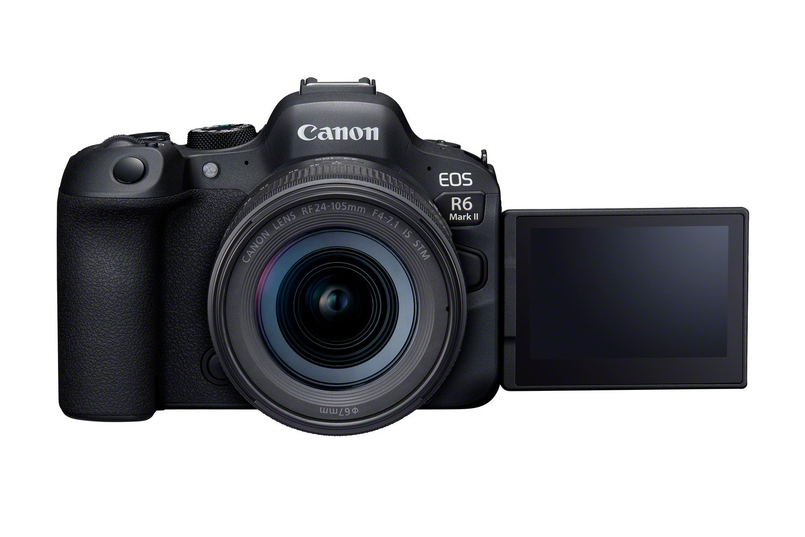 Canon EOS R6 Mark II with 40 fps photo function, False Color, 24.2 MP 6K oversampling sensor, 6K RAW