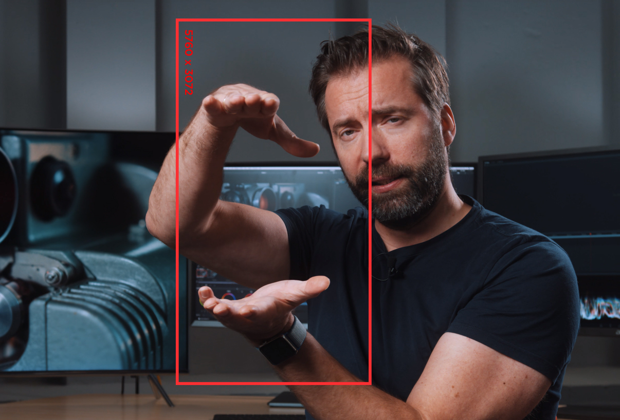 Large Frame Loop recordings simulated with Panasonic EVA1