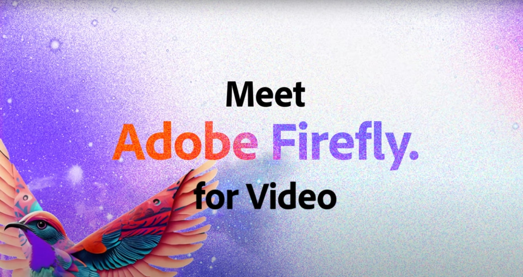 Adobe teases Firefly for video at NAB 2023
