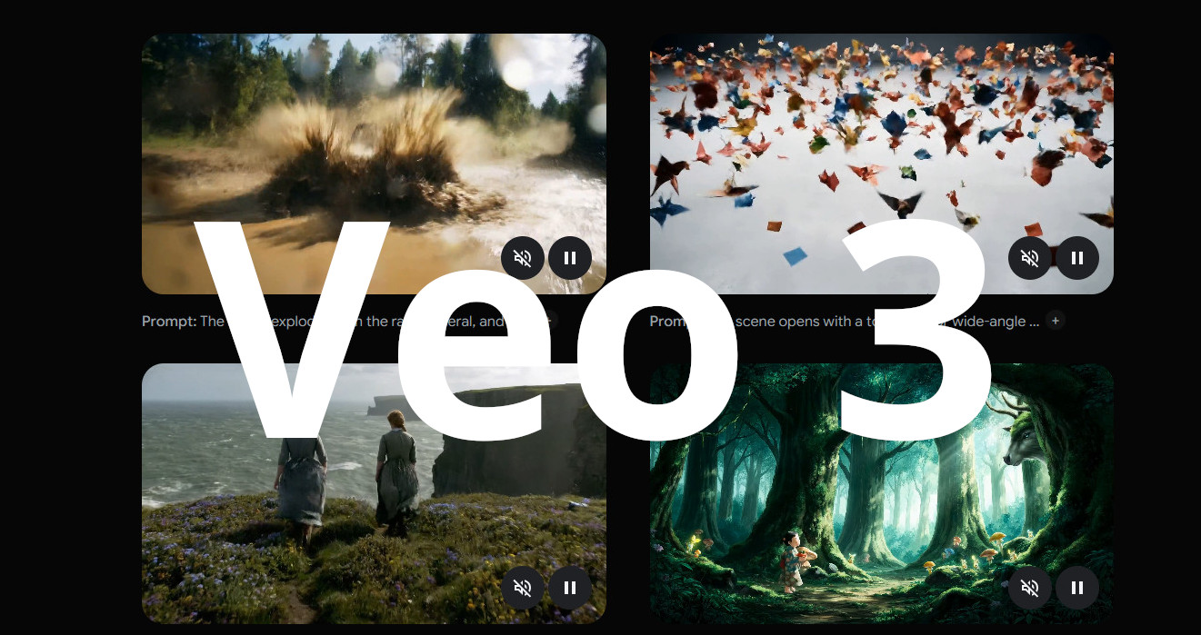 Google Veo 3 vorgestellt - Die erste Video-KI mit voll integriertem Sound