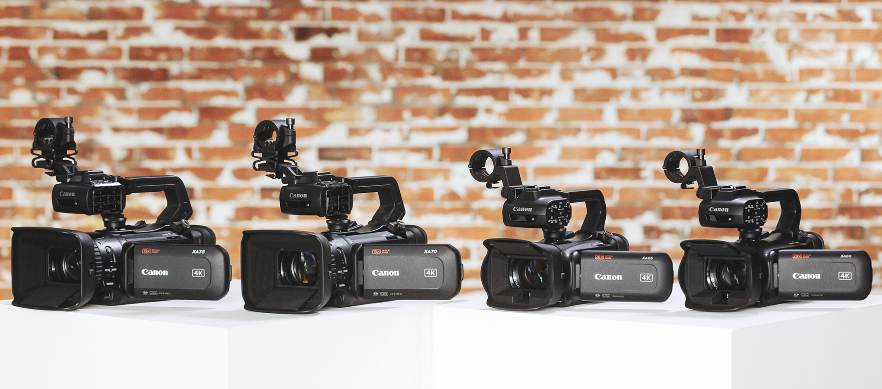 New 4K camcorders from Canon: XA60/65, XA70/75 and LEGRIA HF G70
