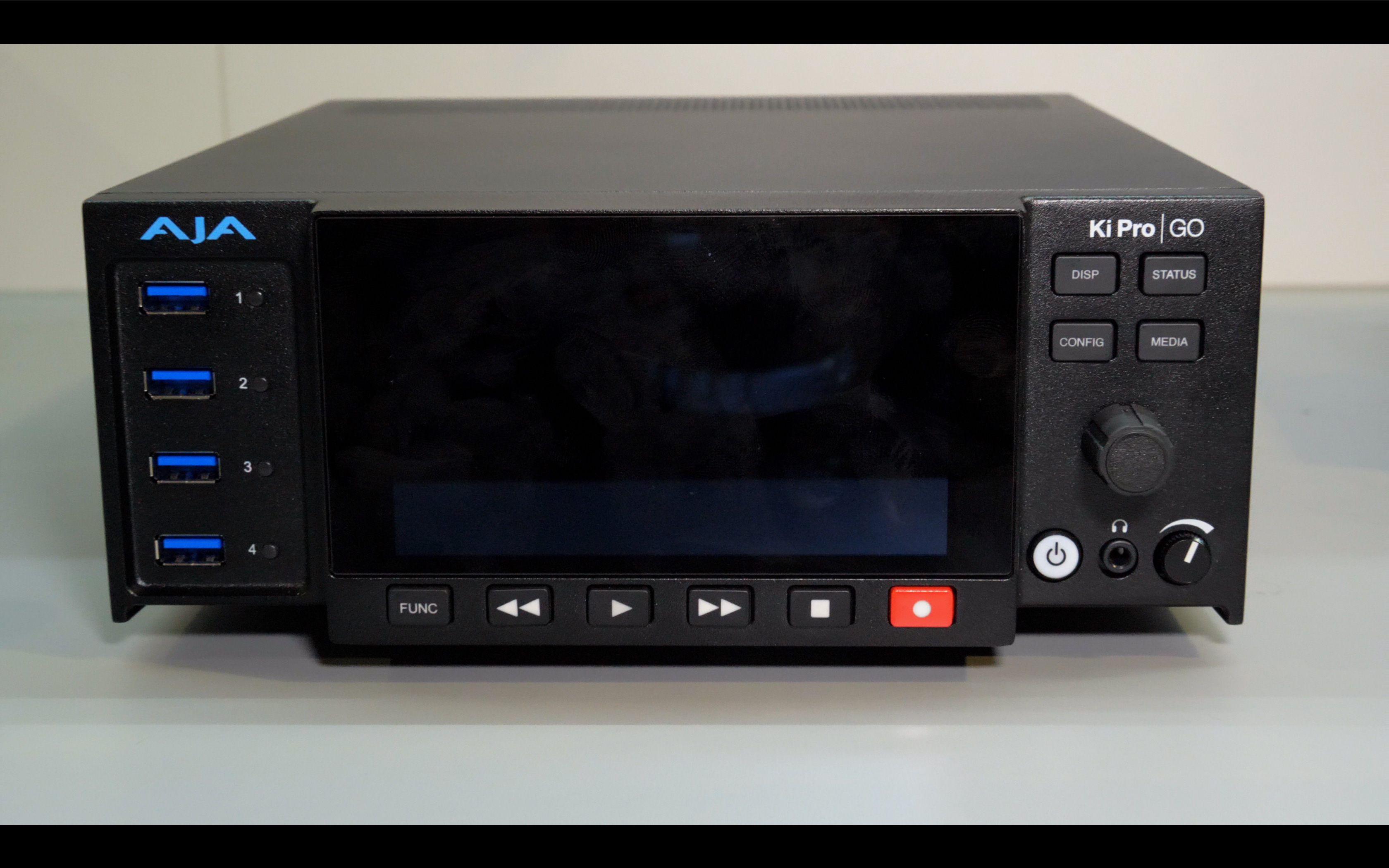 NAB Video: AJA Ki Pro GO -Multi Channel H.264 USB Recorder-Player // NAB 2019