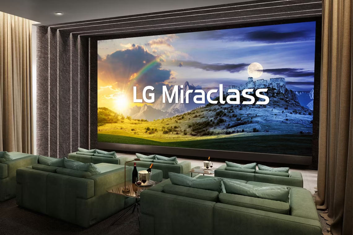 Projectors adé? LG announces Miraclass LED wall for cinemas