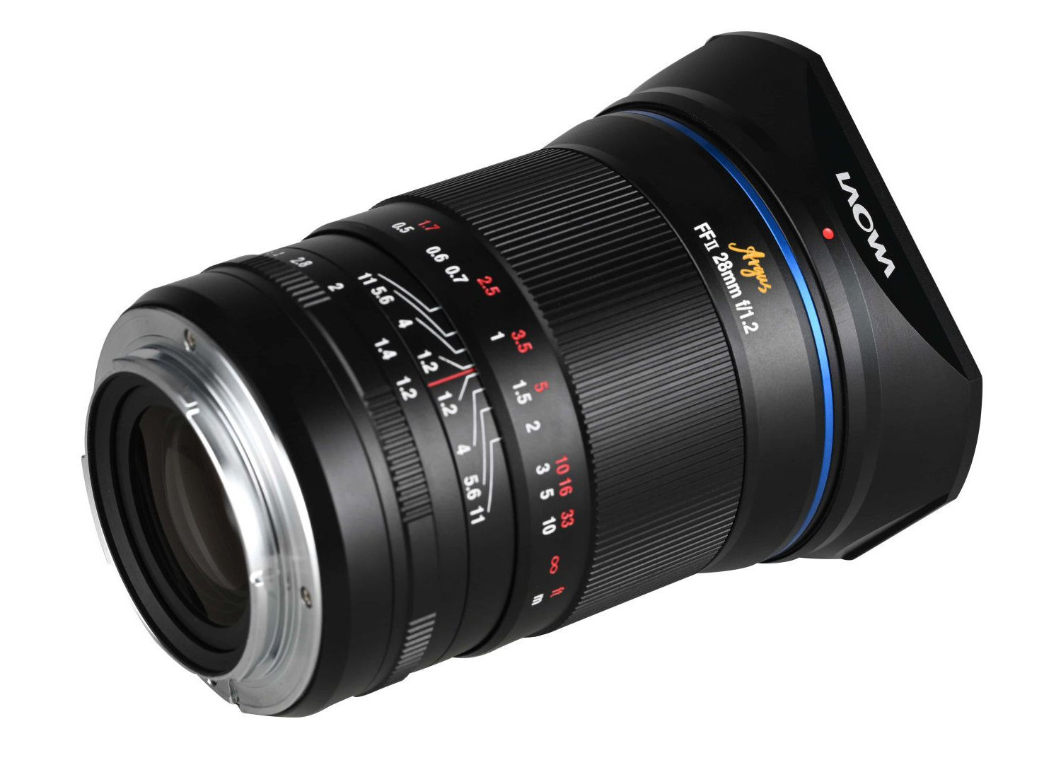 Laowa Argus 28mm f/1.2 lens for full frame cameras (E / RF / Z / L) introduced