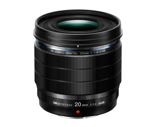 M.Zuiko Digital ED 20mm F1.4 PRO prime lens for MFT announced