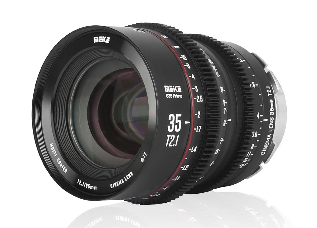 Slashcam News : Cinema lens for S35: Meike Prime 35mm T2.1