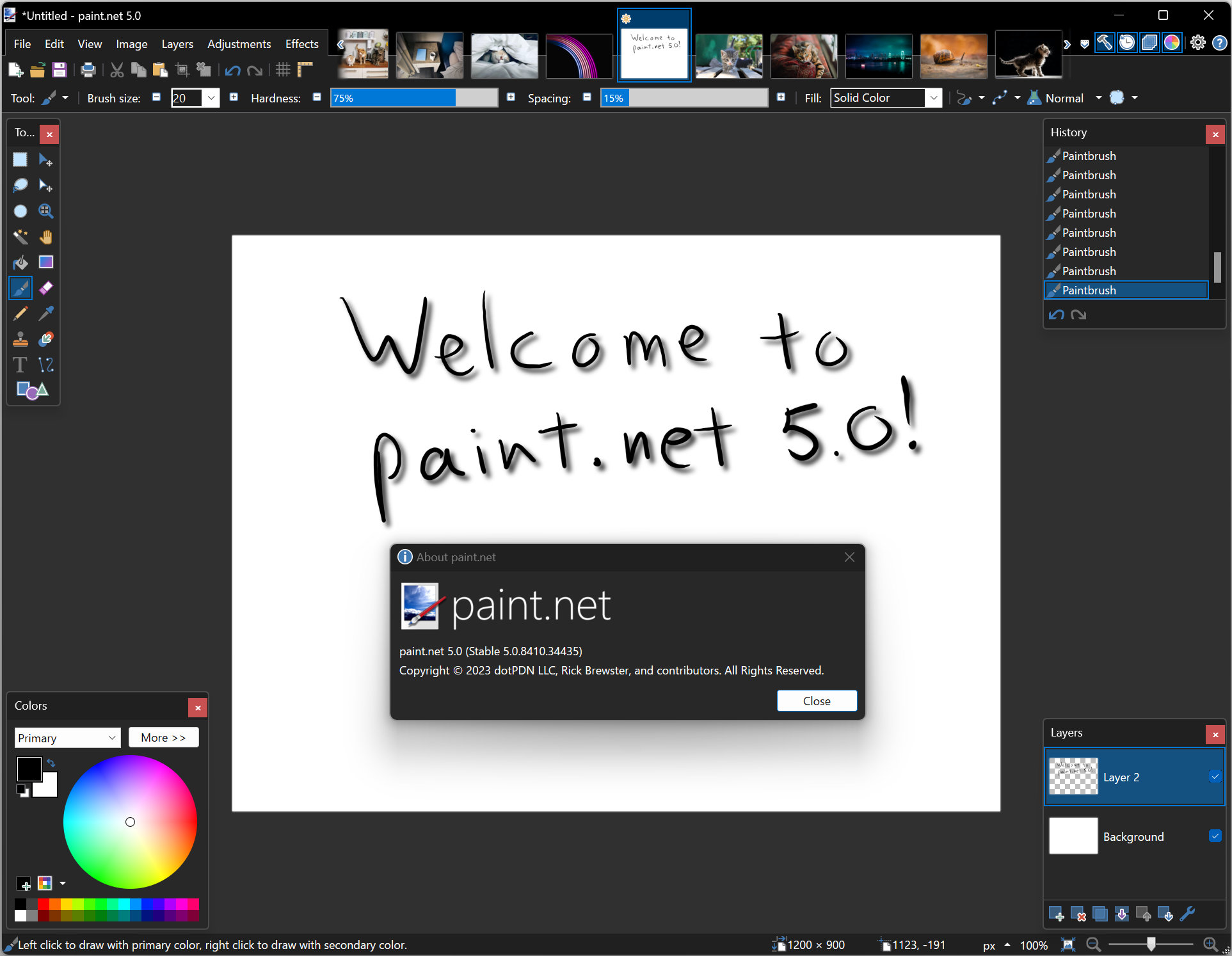 Paint.NET 5.0 - free Windows photo editor now with GPU acceleration
