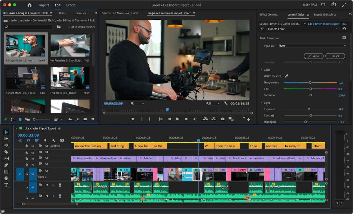 Adobe Premiere Pro Update June 2022: New workspaces and proxy functionality