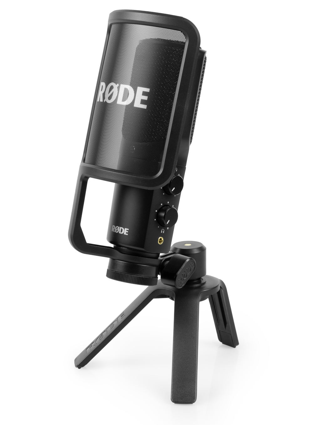 RDE NT-USB+: Professional USB condenser microphone with integrated DSP