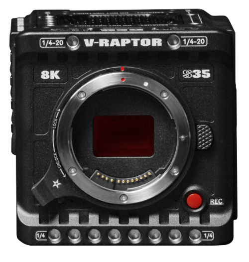 Cheaper S35 versions of RED V-RAPTOR (XL) 8K cameras available