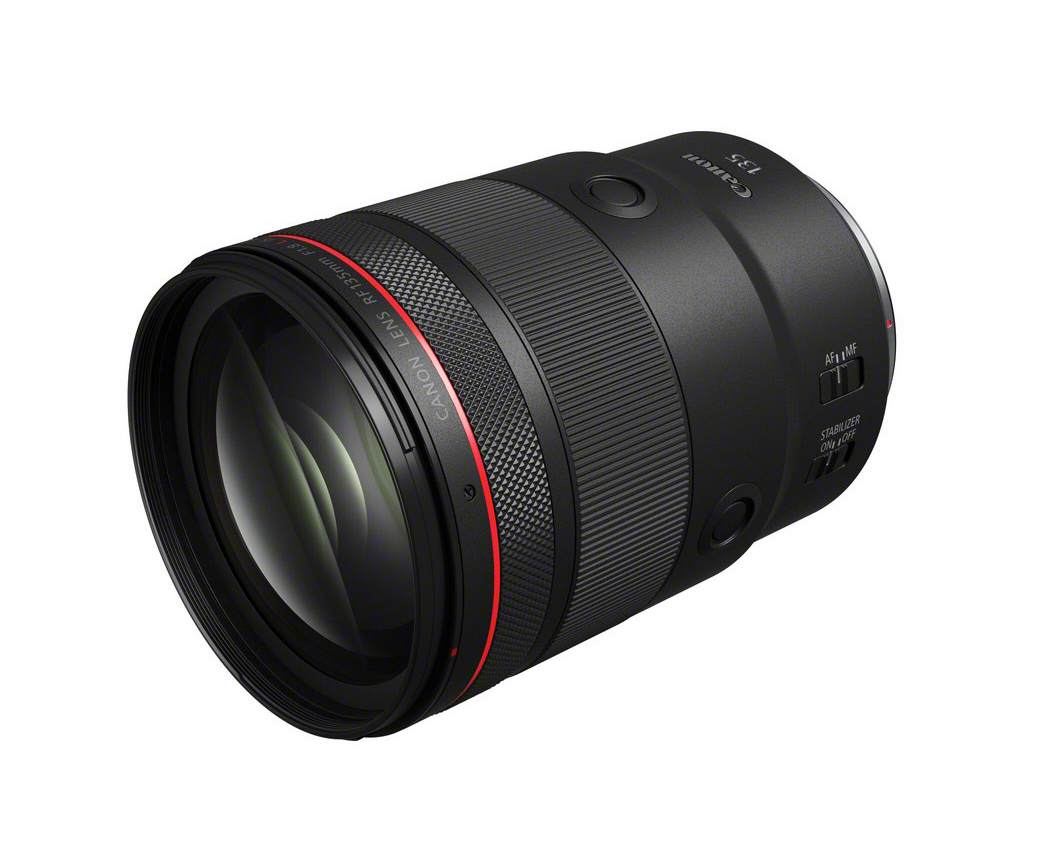 Stabilized Canon full-frame RF 135mm F1.8 L IS USM lens announced for January 2023