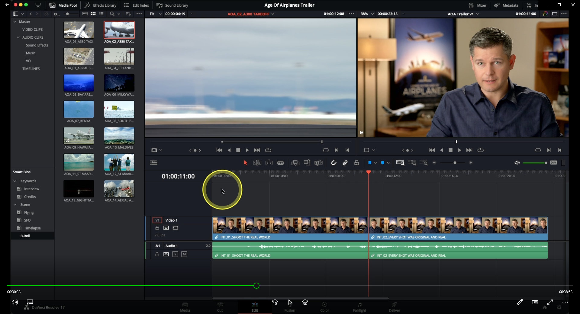 Blackmagic releases numerous training videos for Resolve and Fusion 17 