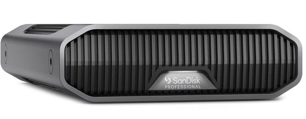 New SanDisk Professional G-Drive external hard drive series with up to 22 TB