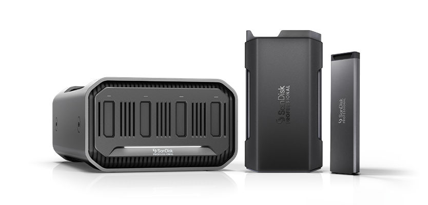 SanDisk Professional Pro-Blade: Modular SSD storage system for cameras with USB-C Recording