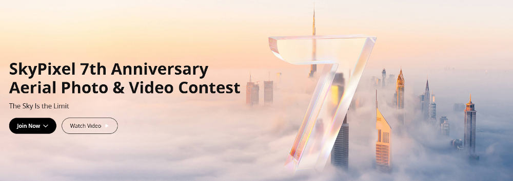 7th DJI Skypixel drone filming and photography competition to offer around ,000 in prizes