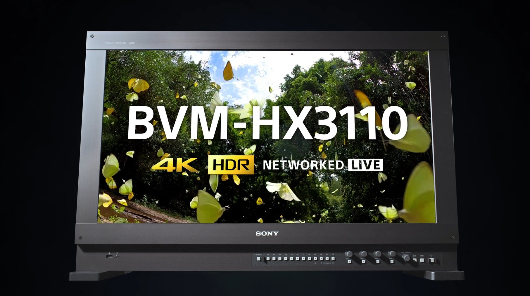 Sony shows reference flagship 4K HDR monitor BVM-HX3110 - 4,000 nits peak
