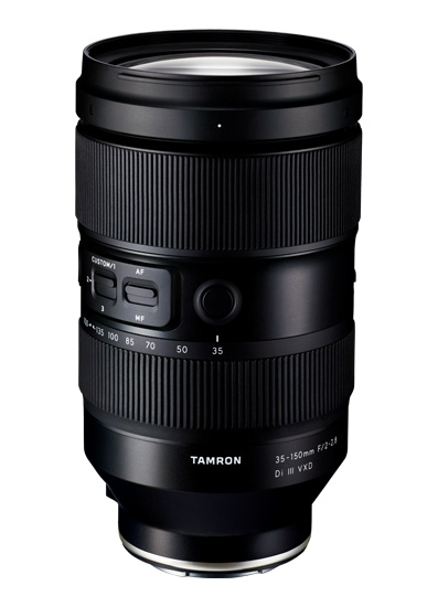 Tamron kndigt Entwicklung des lichtstarken 35-150mm F/2-2.8 Di III VXD fr Nikon Z-Mount an