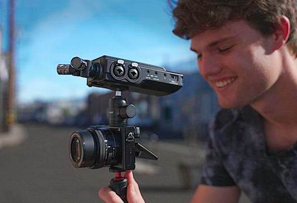 Tascam-X8-on-camera